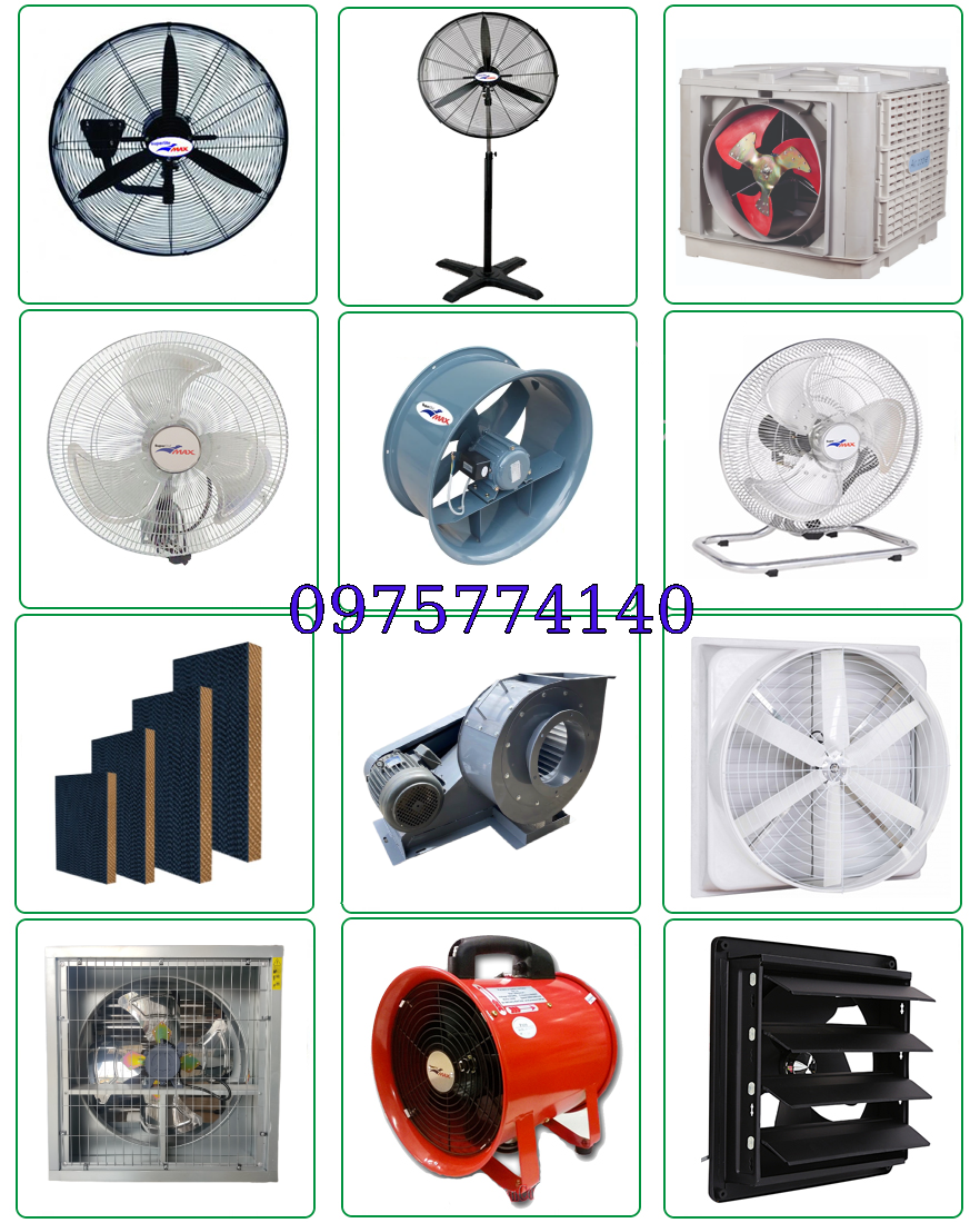 quạt công nghiệp vuông